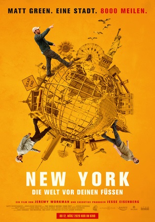 Filmplakat NEW YORK - Die Welt vor deinen Füßen
